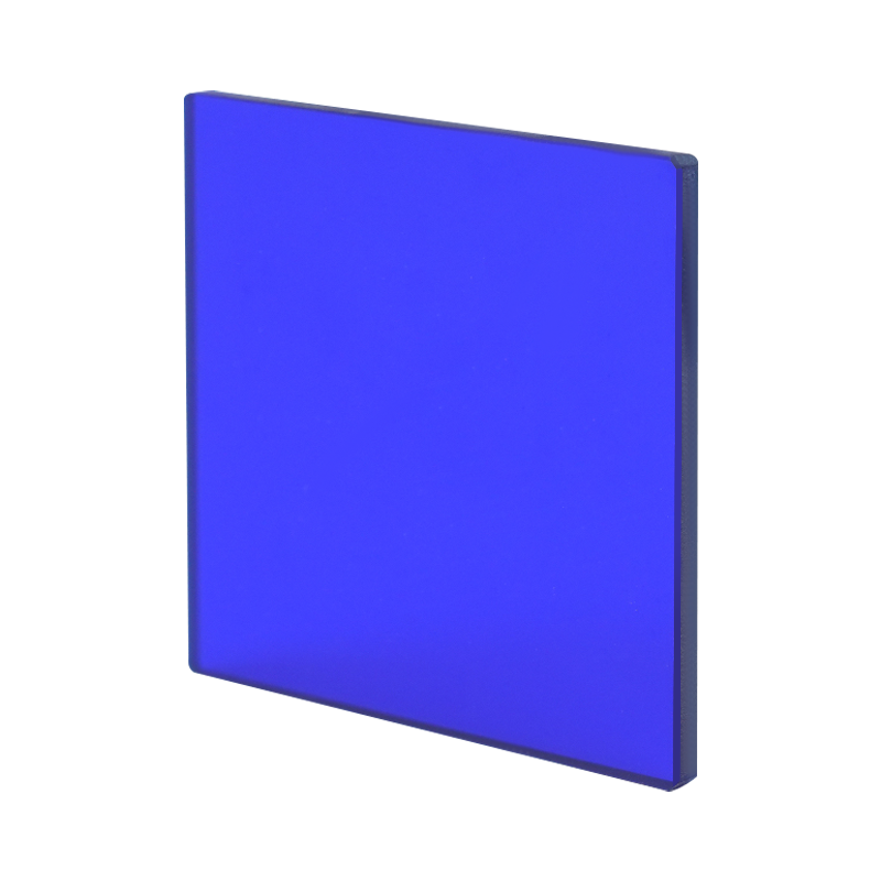 Penapis Kaca Penyerapan Terpilih Cyan-Blue