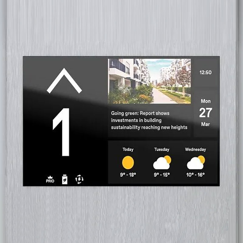 Panel paparan lif